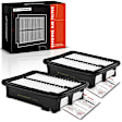 APEAF289 2 Pcs Engine Air Filter with Rigid Panel
