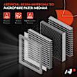 APEAF289 2 Pcs Engine Air Filter with Rigid Panel