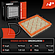 APEAF295 2 Pcs Engine Air Filter