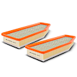 APEAF321 2 Pcs Engine Air Filter with Flexible Panel