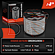 APEAF337 2 Pcs Engine Air Filter