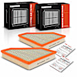 APEAF345 2 Pcs Engine Air Filter