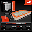 APEAF347 2 Pcs Engine Air Filter