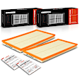 APEAF373 2 Pcs Engine Air Filter