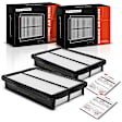 APEAF379 2 Pcs Engine Air Filter