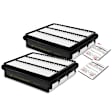 APEAF407 2 Pcs Engine Air Filter