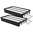 APEAF409 2 Pcs Engine Air Filter