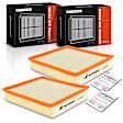 APEAF429 2 Pcs Engine Air Filter