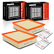 APEAF431 2 Pcs Engine Air Filter