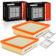 APEAF435 2 Pcs Engine Air Filter