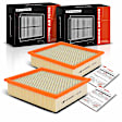 APEAF458 2 Pcs Engine Air Filter