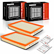 APEAF470 2 Pcs Engine Air Filter with Flexible Panel