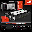 APEAF478 2 Pcs Engine Air Filter with Rigid Panel
