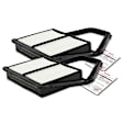 APEAF487 2 Pcs Engine Air Filter with Rigid Panel