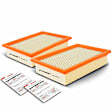 APEAF501 2 Pcs Front Engine Air Filter