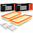 APEAF505 2 Pcs Engine Air Filter