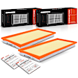 APEAF513 2 Pcs Engine Air Filter