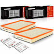 APEAF533 2 Pcs Engine Air Filter