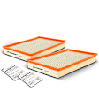 APEAF533 2 Pcs Engine Air Filter