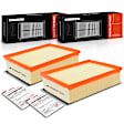APEAF535 2 Pcs Engine Air Filter