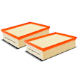APEAF535 2 Pcs Engine Air Filter