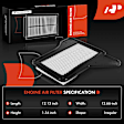 APEAF551 2 Pcs Engine Air Filter with Filter Panel
