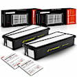 APEAF558 2 Pcs Engine Air Filter