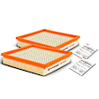 APEAF566 2 Pcs Engine Air Filter