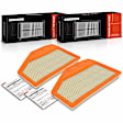 APEAF597 2 Pcs Engine Air Filter