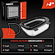 APEAF615 2 Pcs Engine Air Filter