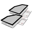 APEAF645 2 Pcs Engine Air Filter
