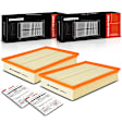 APEAF653 2 Pcs Engine Air Filter
