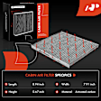 APEAF689 Engine & Activated Carbon Cabin Air Filter