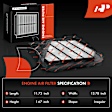 APEAF697 Engine & Activated Carbon Cabin Air Filter
