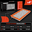 APEAF699 Engine & Activated Carbon Cabin Air Filter