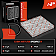 APEAF699 Engine & Activated Carbon Cabin Air Filter