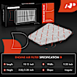 APEAF703 Engine & Activated Carbon Cabin Air Filter