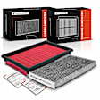 APEAF708 Engine & Activated Carbon Cabin Air Filter