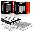 APEAF727 Engine & Activated Carbon Cabin Air Filter