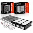 APEAF736 Engine & Activated Carbon Cabin Air Filter