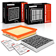 APEAF744 Engine & Activated Carbon Cabin Air Filter