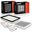APEAF753 Engine & Activated Carbon Cabin Air Filter