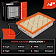APEAF786 Engine & Activated Carbon Cabin Air Filter