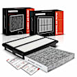 APEAF800 Engine & Activated Carbon Cabin Air Filter