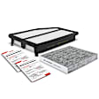 APEAF818 Engine & Activated Carbon Cabin Air Filter