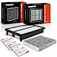 APEAF818 Engine & Activated Carbon Cabin Air Filter