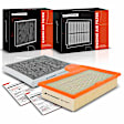 APEAF822 Engine & Activated Carbon Cabin Air Filter