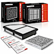 APEAF824 Engine & Activated Carbon Cabin Air Filter