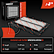 APEAF826 Engine & Activated Carbon Cabin Air Filter