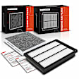 APEAF827 Engine & Activated Carbon Cabin Air Filter